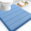 OLANLY Memory Foam Toilet Rugs U Shaped 24x20, Super Soft Absorbent Contour by OLANLY