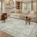 Soalmost 6x9 Area Rug for Living Room Washable 6x9 Rug Non-Slip Modern Rugs for by Soalmost