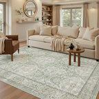 Soalmost 6x9 Area Rug for Living Room Washable 6x9 Rug Non-Slip Modern Rugs for by Soalmost