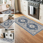 Washable 4-Piece Kitchen Floor Mats: Farmhouse Non-Slip Kitchen Sink Rug Easy - Image 5