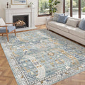 befbee 5x7 Area Rugs for Living Room, Stain Resistant Washable Rug, Non-Slip by Befbee