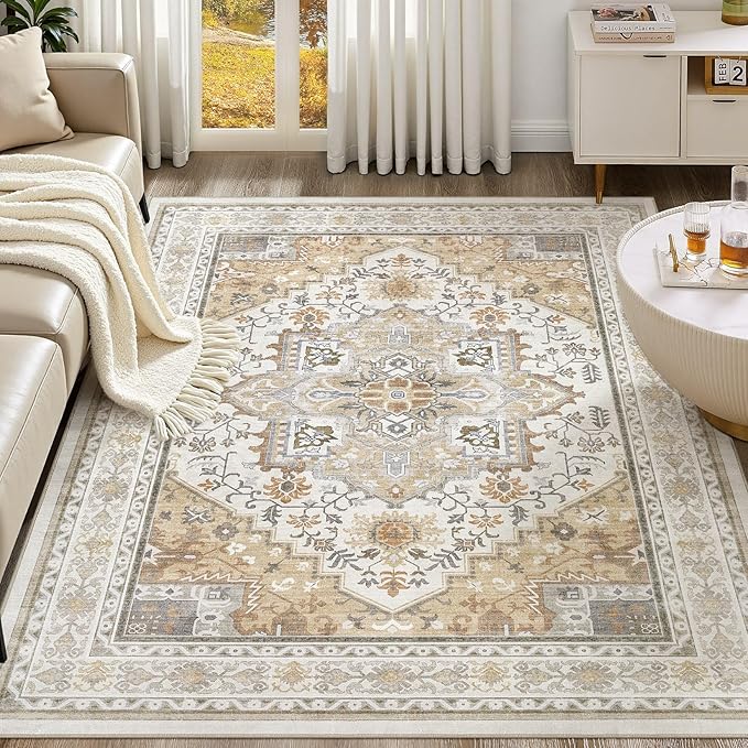 UERMEI 6x9 Area Rug for Living Room - Image 2