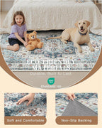 Madane Washable Entry Rug 3x4, Area Rugs - Image 5