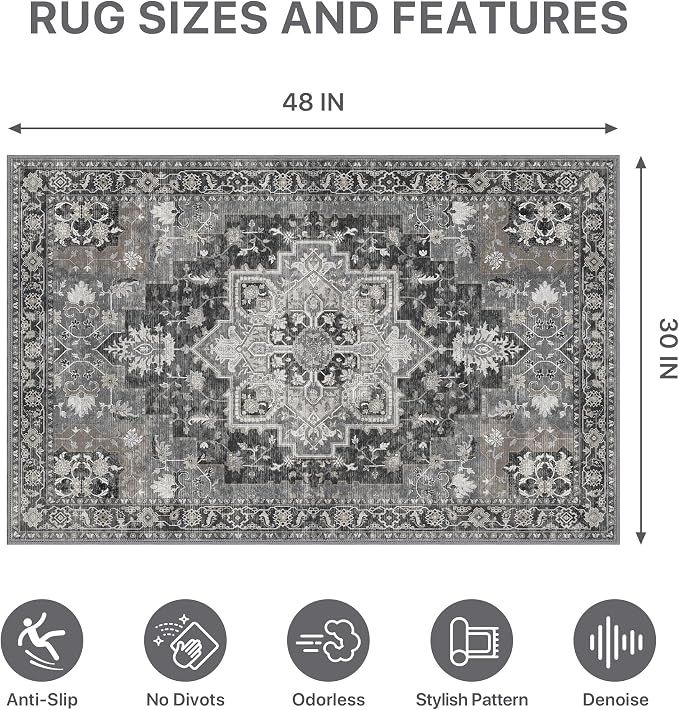 30"x48" Office Chair Mat for Hardwood Tile Floor, Under Desk Carpet Protector - Image 9