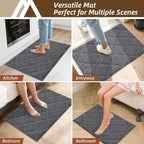 COSY HOMEER Kitchen Rugs 32"x48" Non-Slip Washable Kitchen Mats - Image 6