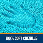 OLANLY Large Bathroom Rugs 47x32, Extra Soft Absorbent Chenille Bath Rugs - Image 3