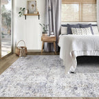 XLUEZ 5x7 Area Rugs for Living Room, Washable Modern Abstract Large Area Rug - Image 4