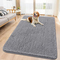 Smiry Dog Door Mat for Muddy Paws 59x32, Absorbent Dirt Trapper, Non-Slip by Smiry