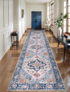 SERISSA Runner Rug for Hallways, 3x14 Washable Non Slip Kitchen Runner Rug by SERISSAHomeDecorCollection
