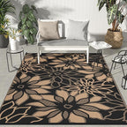 GENIMO Outdoor Rug Waterproof for Patio Decor, Large Area Rugs Mats for RV by GENIMO