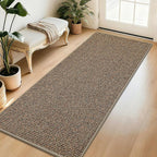 BEQHAUSE Dirt Trapper Door Mat 32" x 72", Non-Slip Washable Doormats Entrance by BEQHAUSE