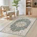 cotiled Vintage Living Room Area Rug 3x5 by COTILED