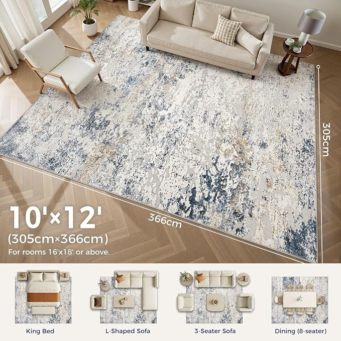 DMOYEST Area Rug Living Room Rugs - Image 2
