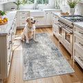 3x5 Washable Entryway Rug – Non-Slip Rubber Backed Small Area Rug by BYYVOORugsforYourHome