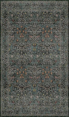 Vintage Floral Dark Green 3x5 Area Rugs - Image 10