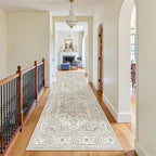 Madane Hallway Rug 3x10, Kitchen Rugs Washable Entryway Rug 10ft Vintage - Image 3
