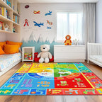 3x5 Small Kids Classroom & Playroom Rug - Image 5