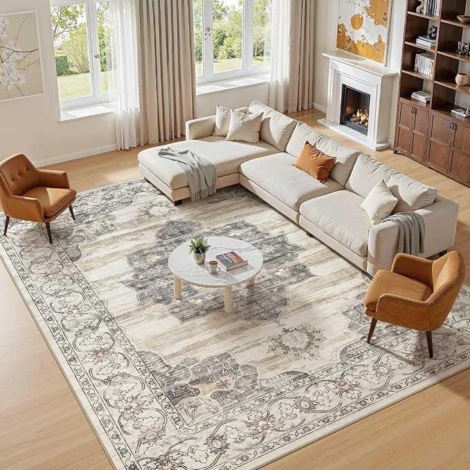9x12 Washable Area Rug - Image 5