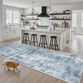 Soalmost Runner Rug 3x8 Washable Non-Slip Hallway Runner Rugs by Soalmost