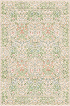 Beige Green 6x9 Washable Area Rugs - Image 3