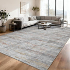 8x10 Area Rugs for Living Room, Modern Abstract Non-Slip Backing Washable Rugs - Image 8