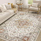 Vintage Living Room Area Rug 7x9 by COTILED