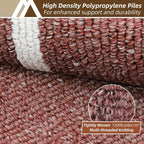 COSY HOMEER Kitchen Rugs Non-Slip 20" x30/20 x48 Inch Thick Polypropylene - Image 2