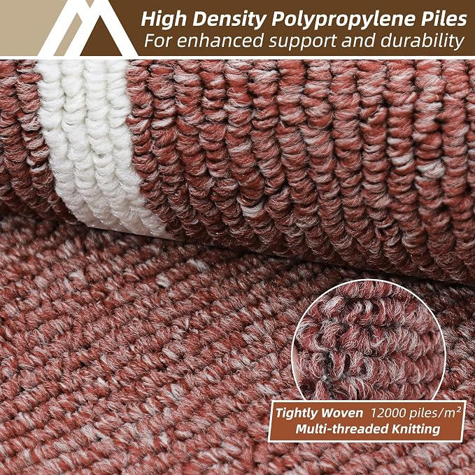 COSY HOMEER Kitchen Rugs Non-Slip 24x35/24x60 Inch Thick Polypropylene Standing - Image 2