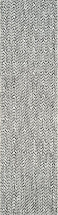 SAFAVIEH Outdoor Runner Rug 2'3"x16' by Unknown