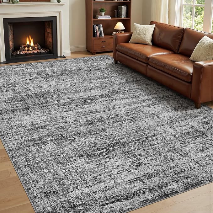 UERMEI 9x12 Area Rug Living Room Rugs - Image 3