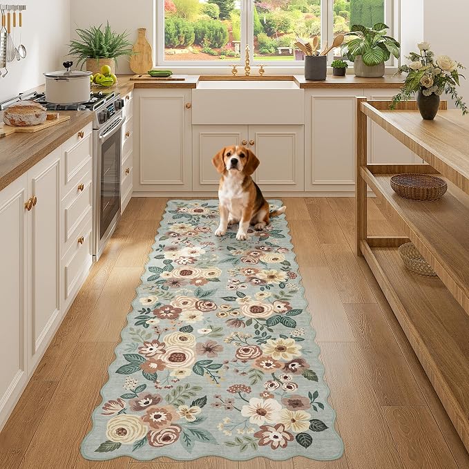 DUKINO 2x6 Runner Rug for Hallway, Washable Kitchen Rug - Image 5