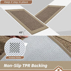 BEQHAUSE Indoor Door Mat 20" x 32", Dirt Trapper Door Mats Non-Slip Entryway - Image 4