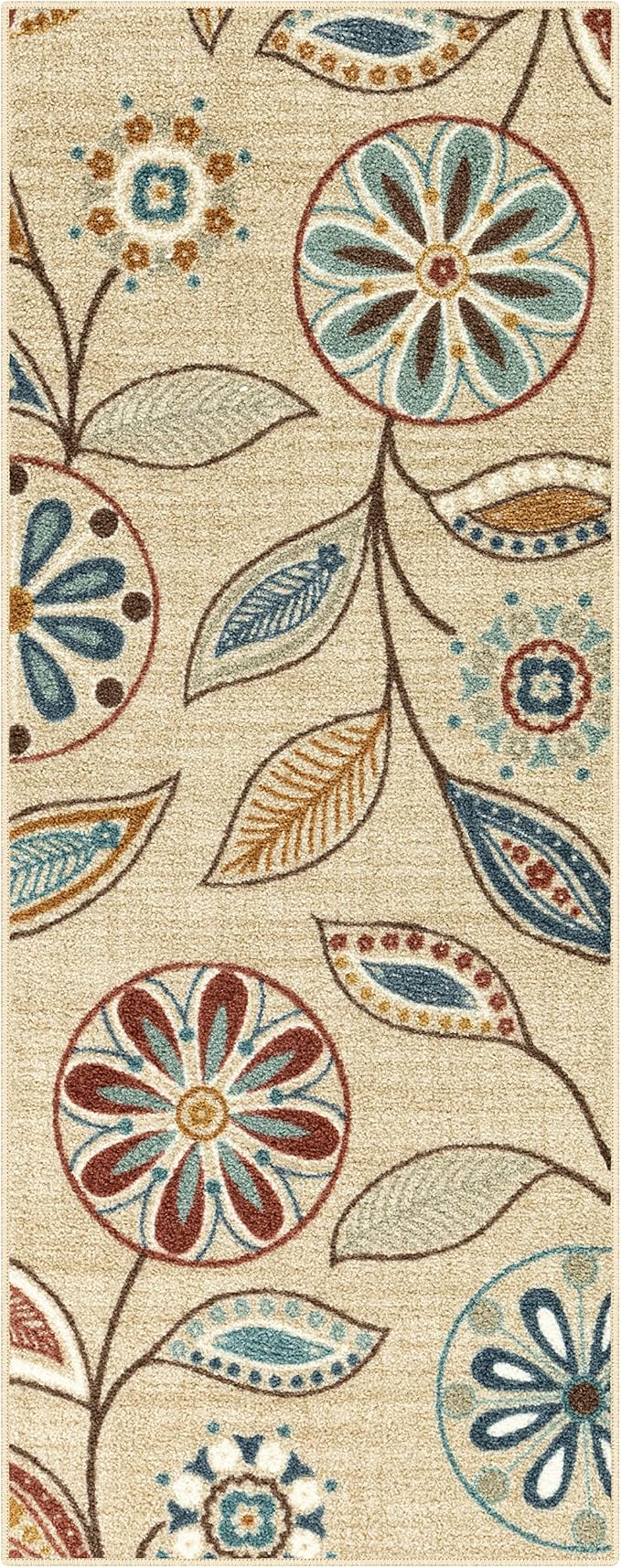 Maples Rugs Reggie Floral Runner Rug by MaplesRugs