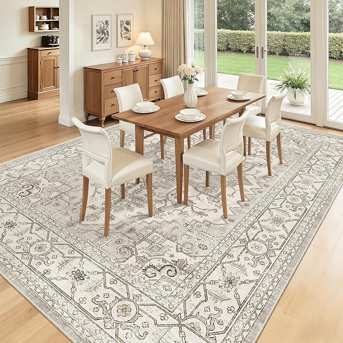 Madane Washable Rug 8x10 Area Rugs - Image 4
