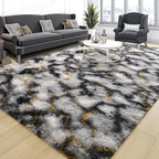 Tepook Soft Fluffy Rugs for Living Room, 5x8 Shaggy Area Rug for Bedroom by Tepook