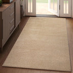 YDKGL 3x5 ft Area Rug Entryway Runner Rug Non Slip Washable, Boho Woven Kitchen by YDKGL