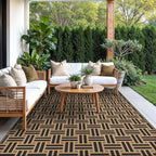 GENIMO Outdoor Rug for Patio Clearance, Lightweight Waterproof RV Camping Mat - Image 3