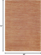 Nourison Home Nourison Essentials Rust 4' x 6' Area Rug - Image 2