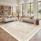 zesthome 8x12 Area Rugs, Stain Resistant Washable Rug, Ultra-Thin Rugs - Image 4