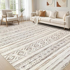 cotiled 5x8 Area Rugs Living Room Rug: Washable Boho Rugs by COTILED