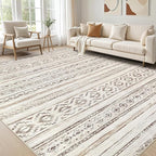 cotiled 6x9 Area Rugs Living Room Rug: Washable Boho Rugs by COTILED