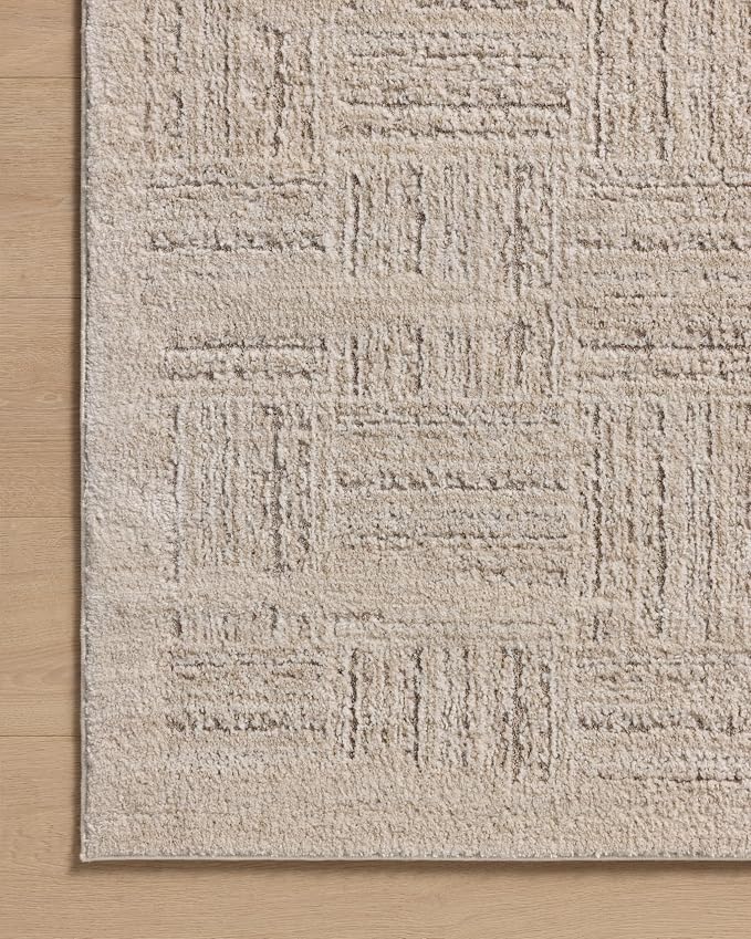 Loloi Amber Lewis Monty Collection MOT-01 Ivory/Taupe 2'-7" x 10'-0", .50" Pile - Image 6