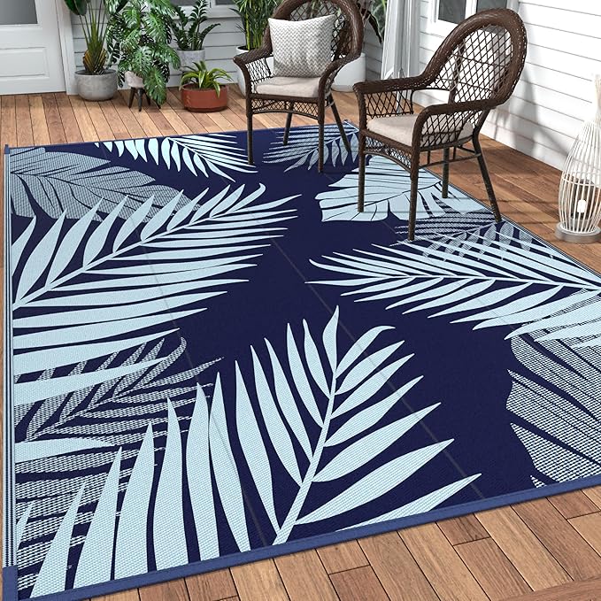 GENIMO Outdoor Rug 10' x 14' Waterproof by GENIMO