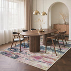 BEIMO Area Rugs 6x9 for Living Room Bedroom, Modern Abstract Machine Washable - Image 3