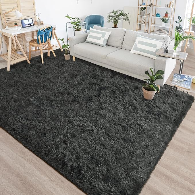 Chicrug Soft Area Rugs for Bedroom Living Room Plush Fluffy Rug 3x5 Feet by ChicrugHomeDecor