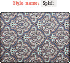 Heavy Duty Office Chair Mat for Carpet and Hardwood Floor Bohemian Desk Chair - Image 3