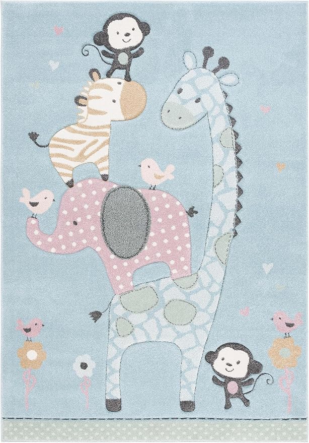 SAFAVIEH Carousel Kids Collection Area Rug - Image 3