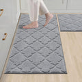 COSY HOMEER Soft Kitchen Rugs for in Front of Sink Super Absorbent Kitchen by COSYHOMEER