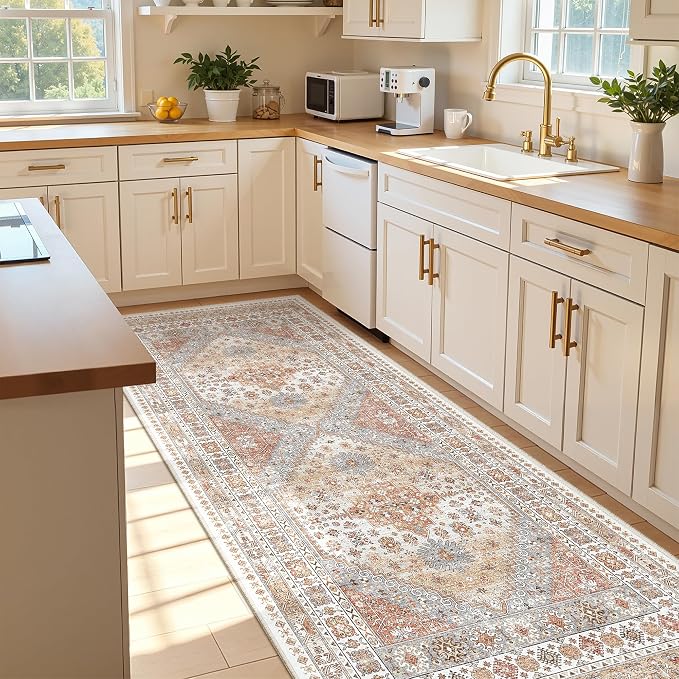 zesthome 3x8 Runner Rug Non Slip Washable - Image 4
