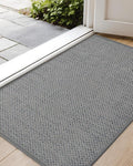 Color&Geometry Ultra-Thin Indoor Door Mat, Washable Doormat by COLORG